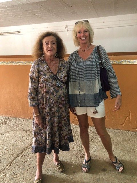 With the remarkable Marieta De Salas at Ode to Majorca